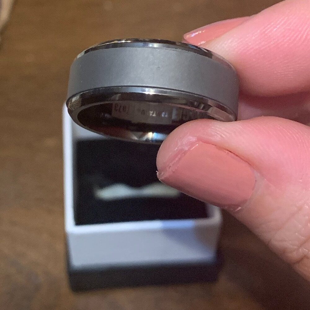 New, never worn - Tantalum Wedding Band, Size 11